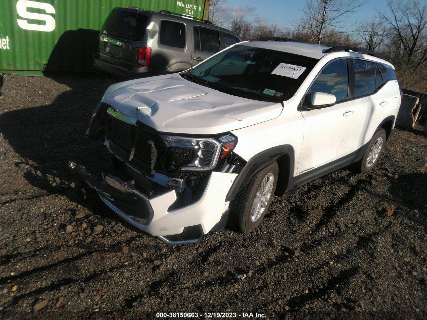 2022 GMC Terrain Awd Sle VIN: 3GKALTEV9NL166128 Lot: 38150663