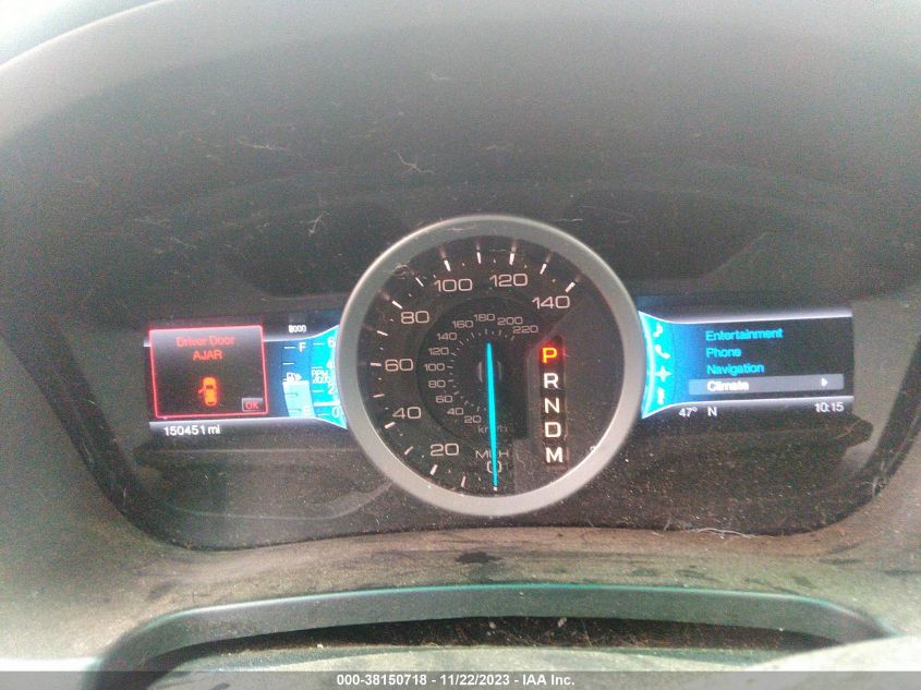 1FMHK8F84BGA63455 2011 Ford Explorer Limited