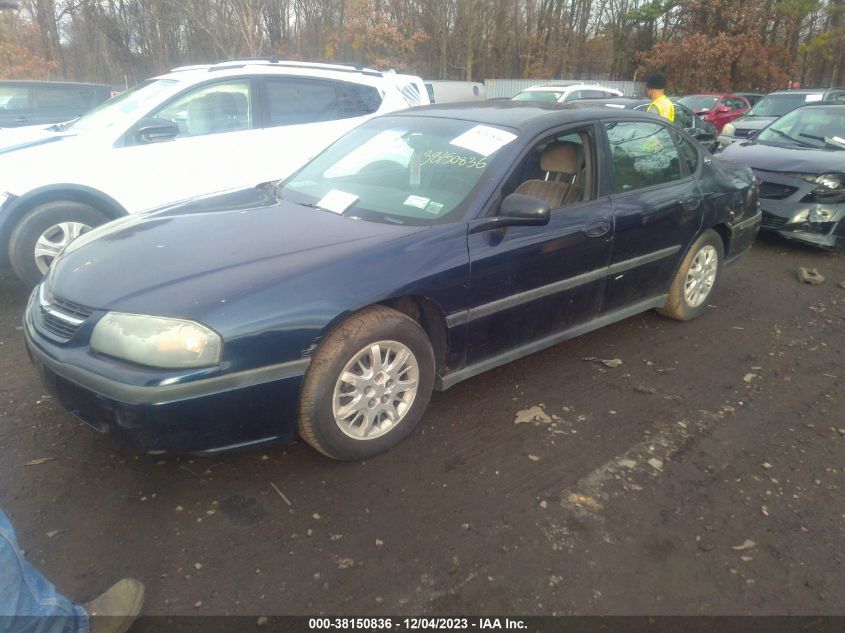 2000 Chevrolet Impala VIN: 2G1WF55EXY9134616 Lot: 38150836