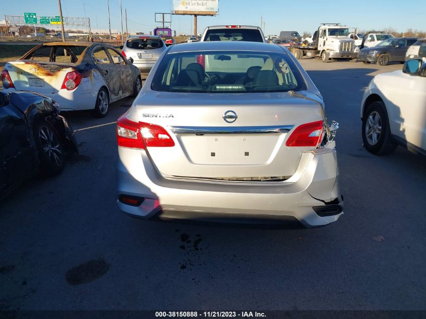 3N1AB7AP7KY386382 2019 Nissan Sentra S