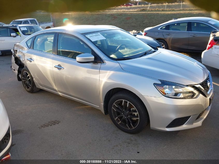 2019 Nissan Sentra S VIN: 3N1AB7AP7KY386382 Lot: 38150888