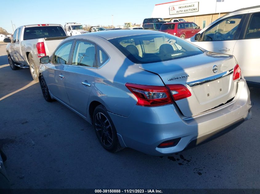 2019 Nissan Sentra S VIN: 3N1AB7AP7KY386382 Lot: 38150888