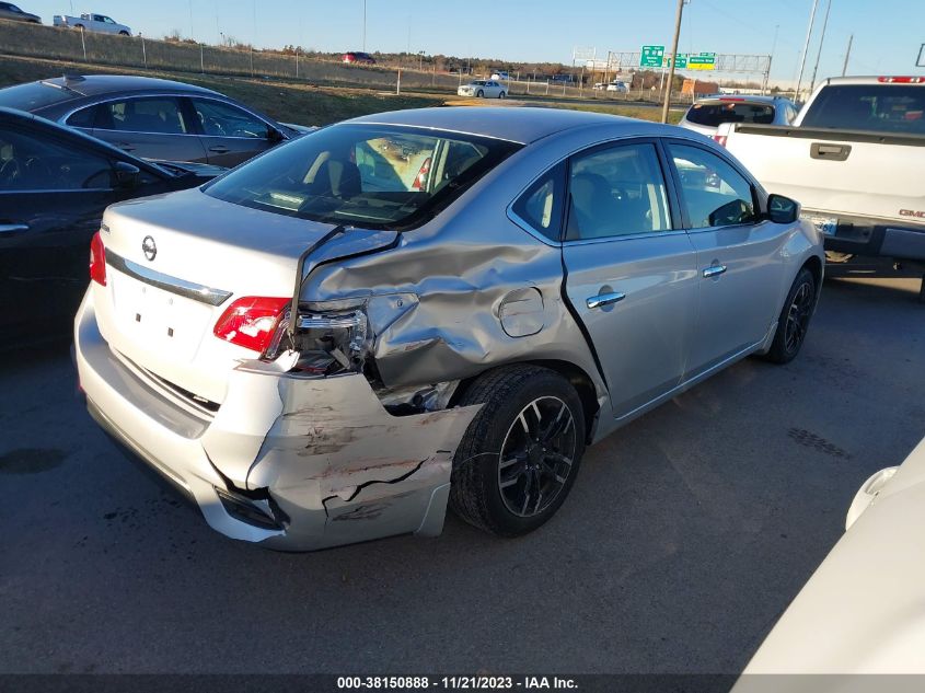 2019 Nissan Sentra S VIN: 3N1AB7AP7KY386382 Lot: 38150888