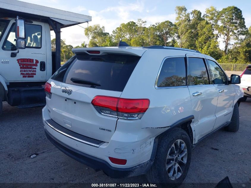 2015 Jeep Grand Cherokee Limited VIN: 1C4RJEBG9FC235242 Lot: 38151087