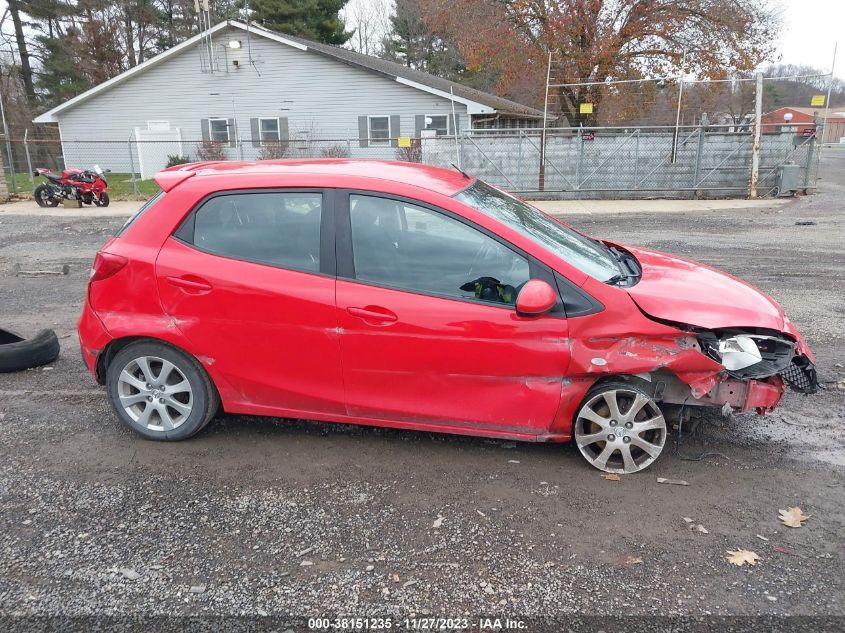 JM1DE1L2XC0135481 2012 Mazda Mazda 2