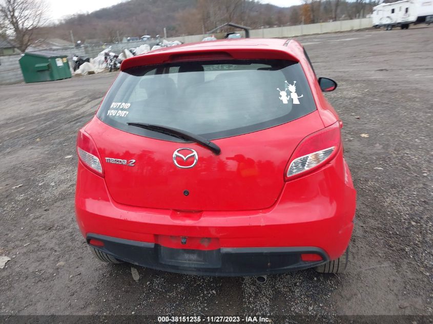 JM1DE1L2XC0135481 2012 Mazda Mazda 2