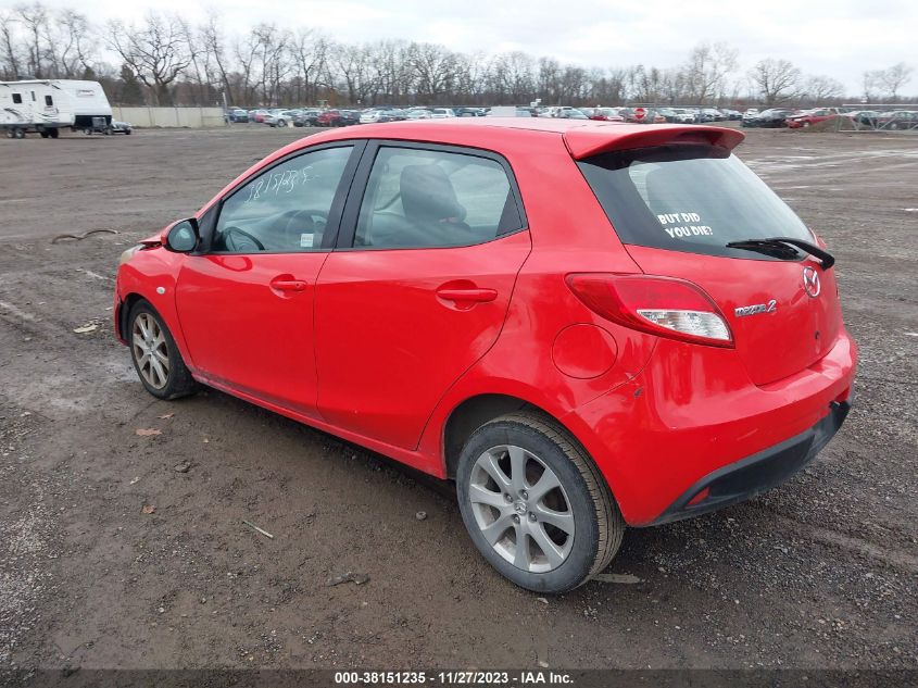 JM1DE1L2XC0135481 2012 Mazda Mazda 2