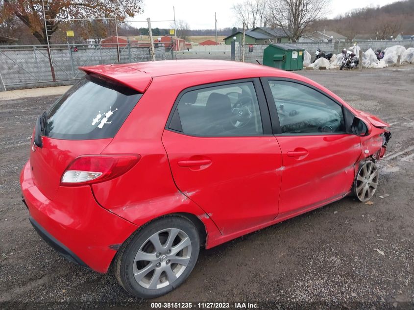 JM1DE1L2XC0135481 2012 Mazda Mazda 2