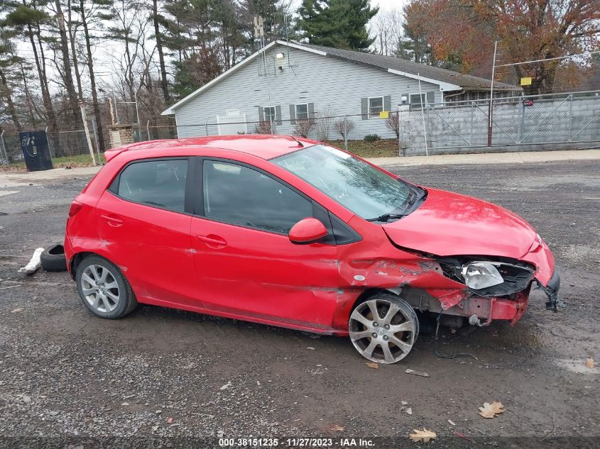 JM1DE1L2XC0135481 2012 Mazda Mazda 2