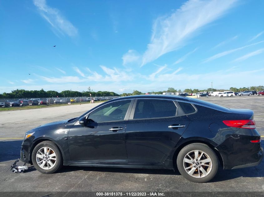 2019 Kia Optima Lx VIN: 5XXGT4L35KG278350 Lot: 38151375