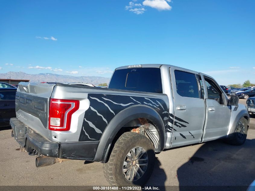 2019 Ford F-150 Raptor VIN: 1FTFW1RG7KFB96436 Lot: 38151488