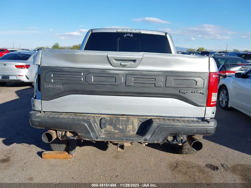 1FTFW1RG7KFB96436 2019 Ford F-150 Raptor