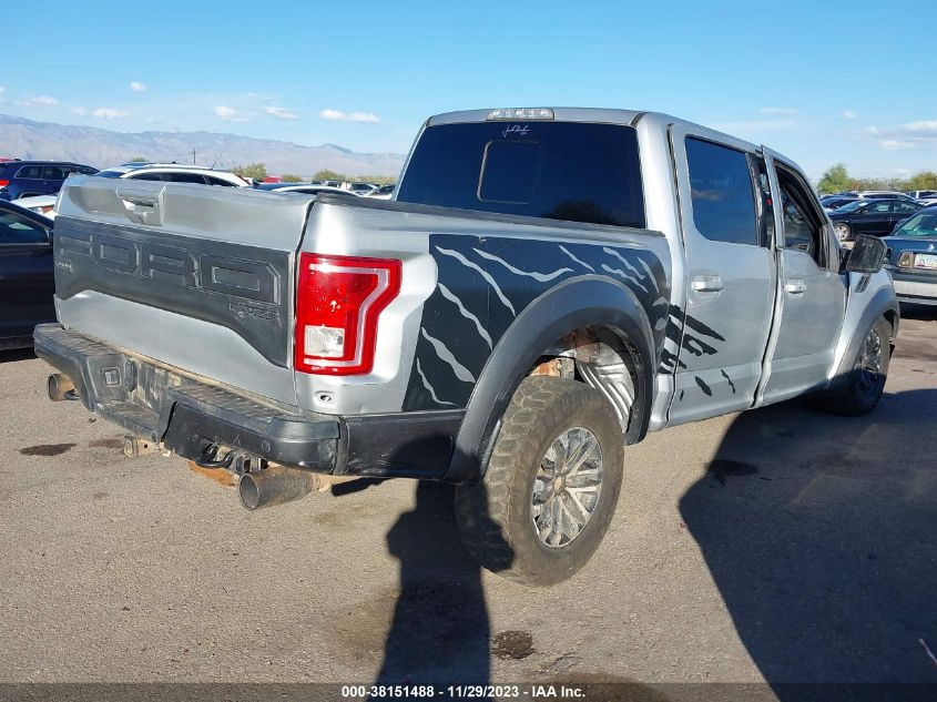 2019 Ford F-150 Raptor VIN: 1FTFW1RG7KFB96436 Lot: 38151488