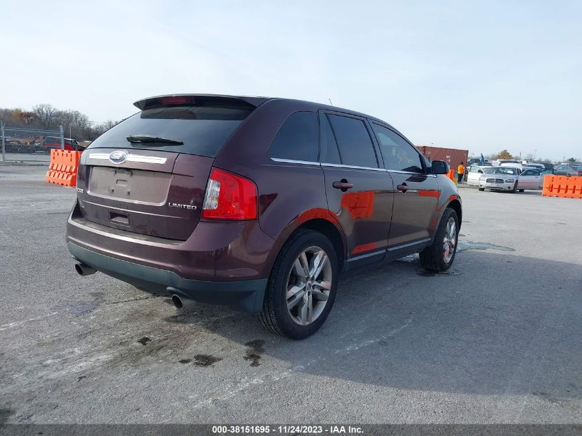 2011 Ford Edge Limited VIN: 2FMDK3KC3BBB14544 Lot: 38151695