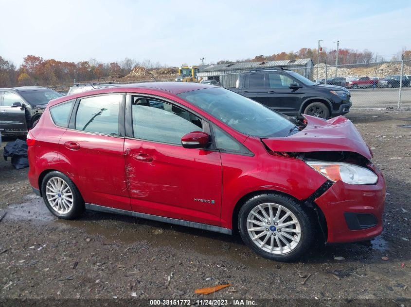 2013 Ford C-Max Hybrid Se VIN: 1FADP5AU8DL554263 Lot: 38151772