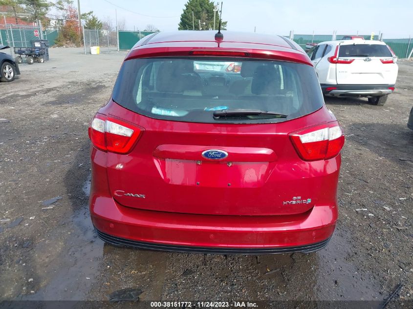 2013 Ford C-Max Hybrid Se VIN: 1FADP5AU8DL554263 Lot: 38151772