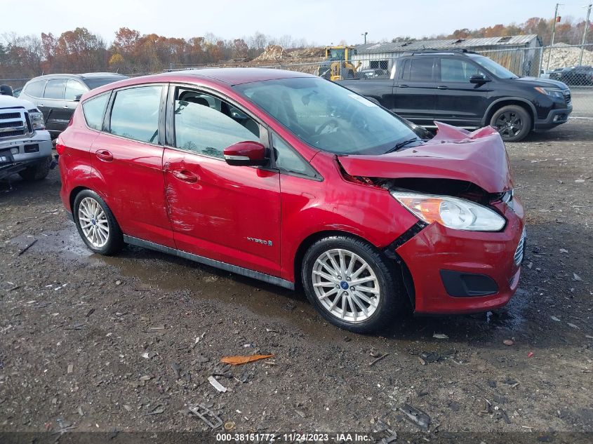 2013 Ford C-Max Hybrid Se VIN: 1FADP5AU8DL554263 Lot: 38151772