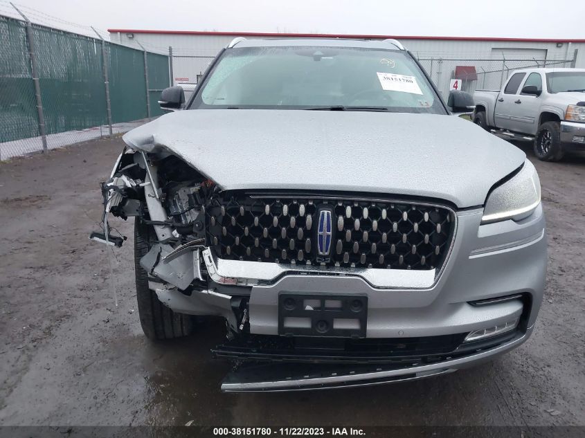 2022 Lincoln Aviator Grand Touring VIN: 5LMYJ8XY2NNL01494 Lot: 38151780