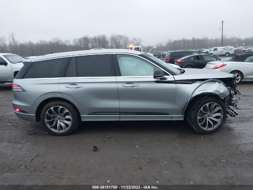 2022 Lincoln Aviator Grand Touring VIN: 5LMYJ8XY2NNL01494 Lot: 38151780