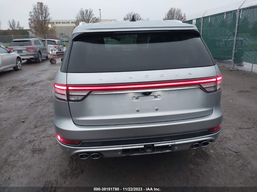 2022 Lincoln Aviator Grand Touring VIN: 5LMYJ8XY2NNL01494 Lot: 38151780