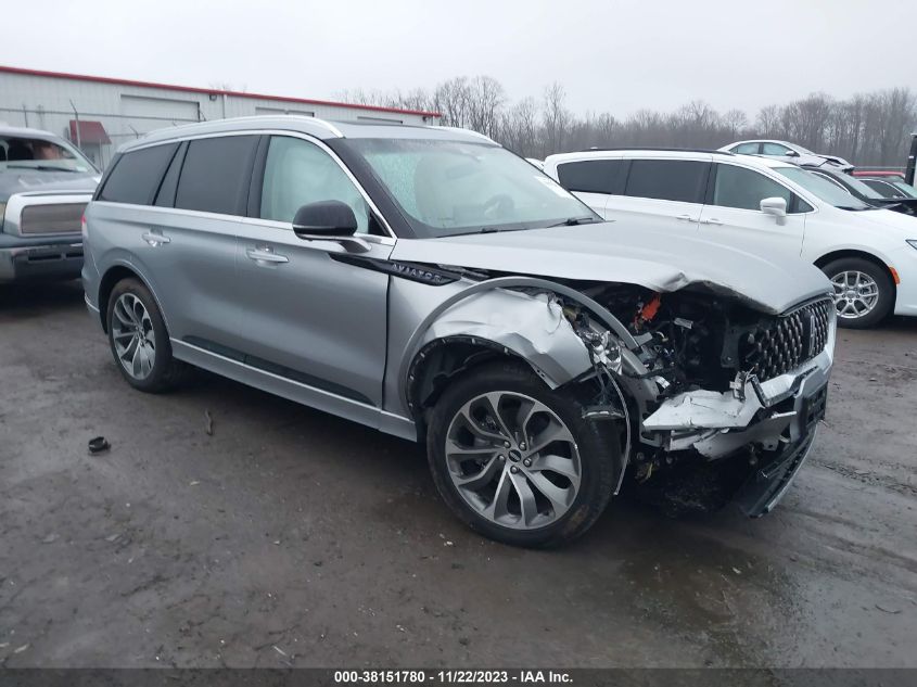 2022 Lincoln Aviator Grand Touring VIN: 5LMYJ8XY2NNL01494 Lot: 38151780