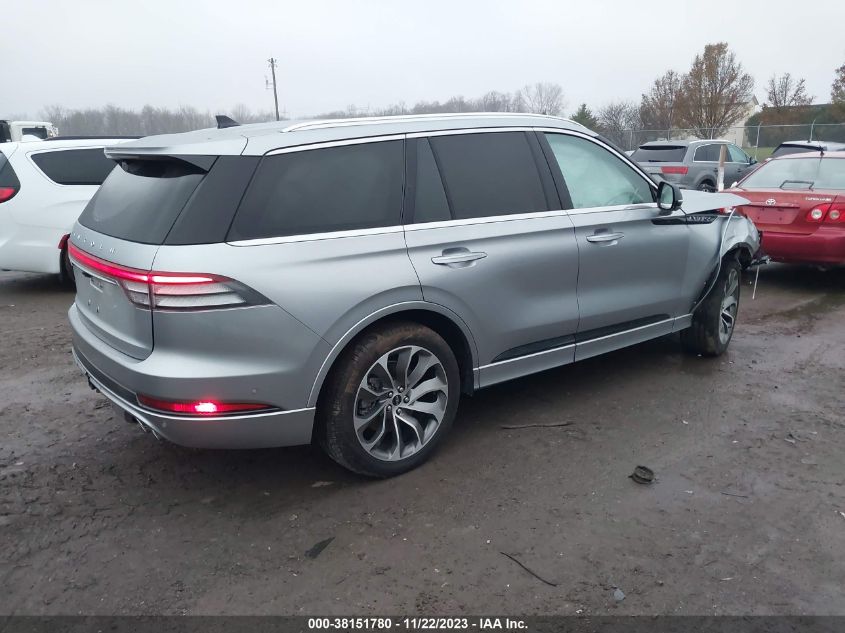 2022 Lincoln Aviator Grand Touring VIN: 5LMYJ8XY2NNL01494 Lot: 38151780