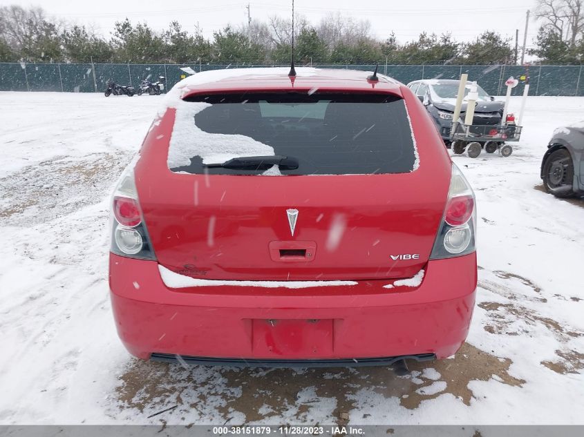 5Y2SP67059Z422593 2009 Pontiac Vibe