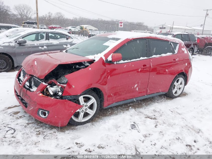 2009 Pontiac Vibe VIN: 5Y2SP67059Z422593 Lot: 38151879