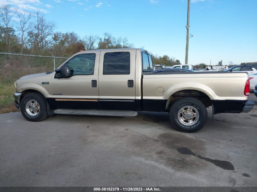 2000 Ford Super Duty F-250 Lariat/Xl/Xlt VIN: 1FTNW20F4YEE30441 Lot: 38152379