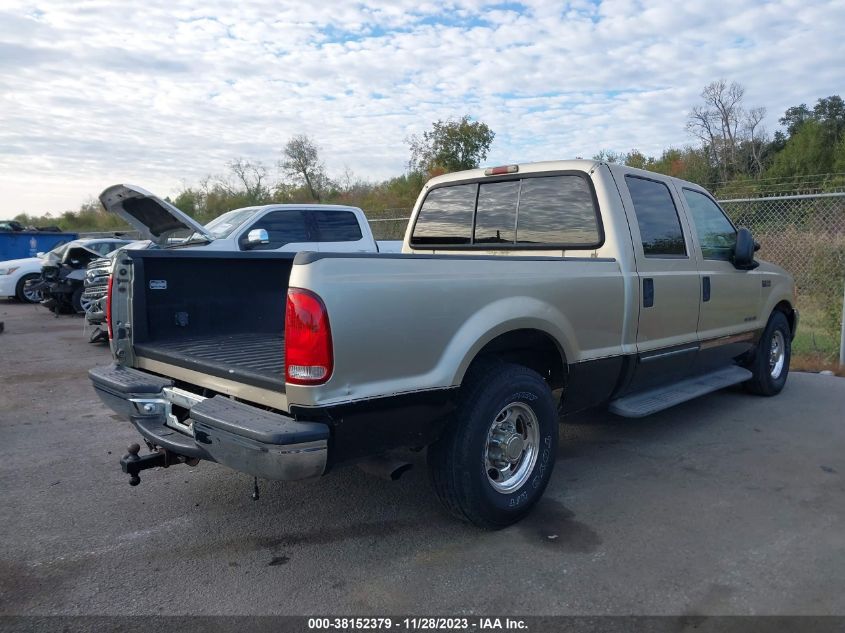 2000 Ford Super Duty F-250 Lariat/Xl/Xlt VIN: 1FTNW20F4YEE30441 Lot: 38152379