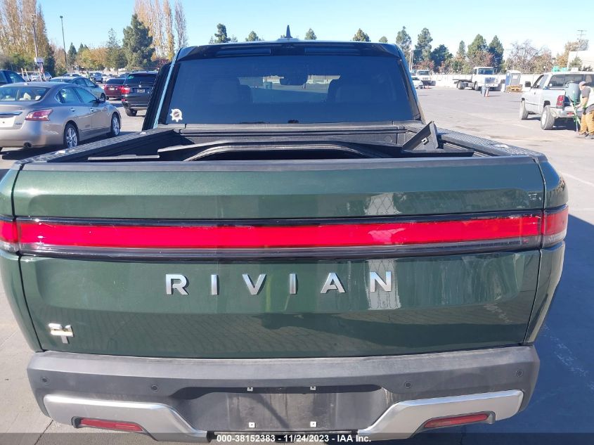 2023 Rivian R1T Adventure Quad-Motor Large Pack VIN: 7FCTGAAA3PN019252 Lot: 38152383