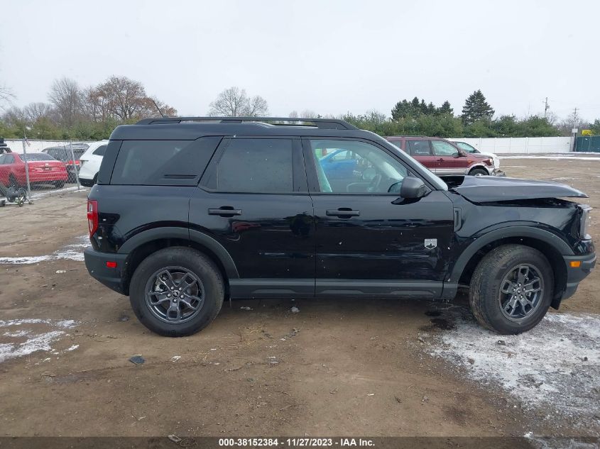 2021 Ford Bronco Sport Big Bend VIN: 3FMCR9B61MRA63909 Lot: 38152384