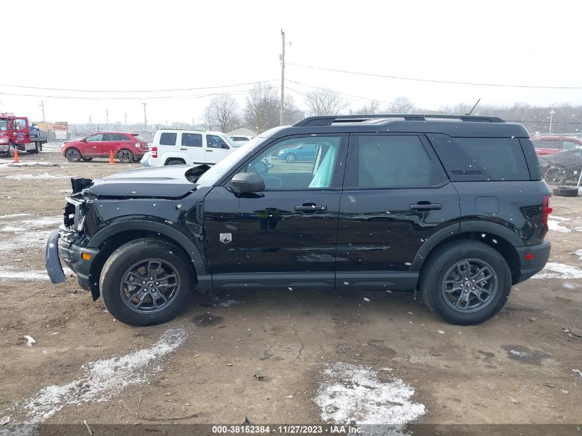 2021 Ford Bronco Sport Big Bend VIN: 3FMCR9B61MRA63909 Lot: 38152384