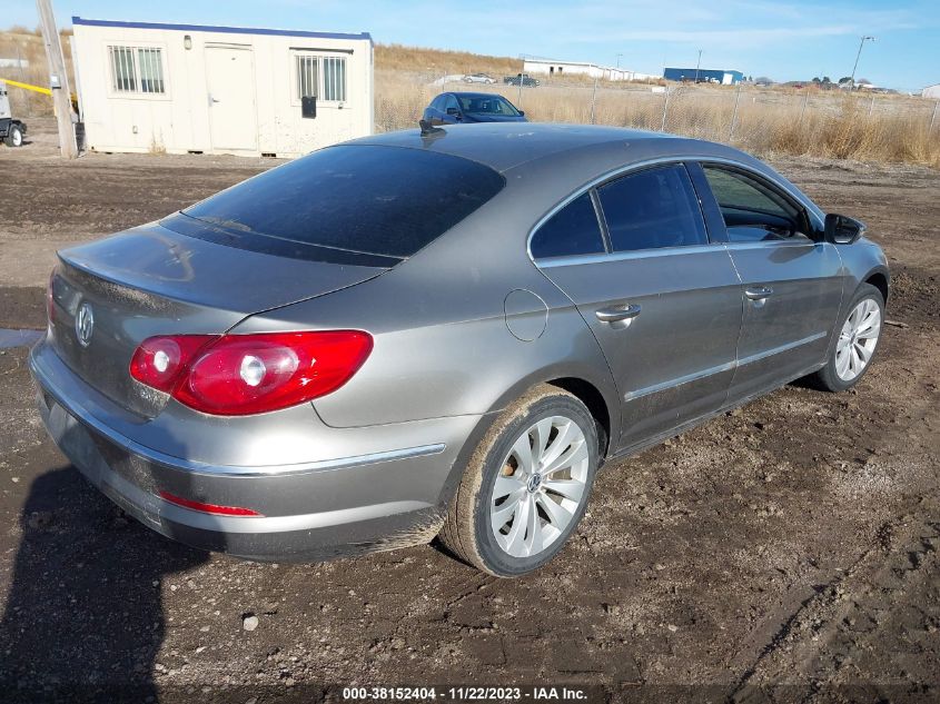 2011 Volkswagen Cc Sport VIN: WVWMN7AN8BE709951 Lot: 40315465