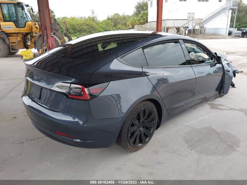 2022 Tesla Model 3 Rear-Wheel Drive VIN: 5YJ3E1EA5NF338752 Lot: 38152455