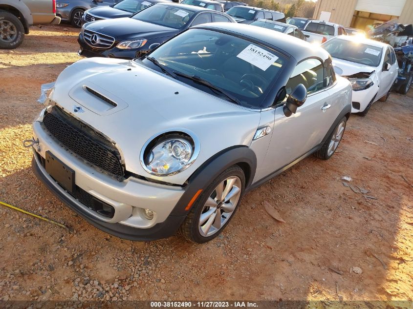 2015 Mini Coupe Cooper S VIN: WMWSX3C53FT409479 Lot: 38152490