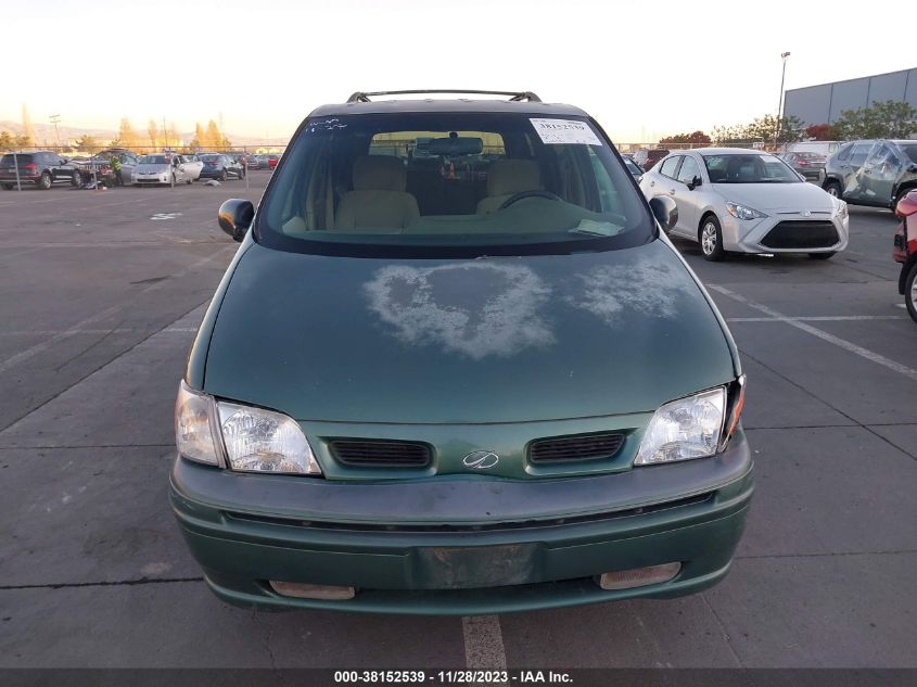 2000 Oldsmobile Silhouette Gl VIN: 1GHDX03EXYD203948 Lot: 38152539