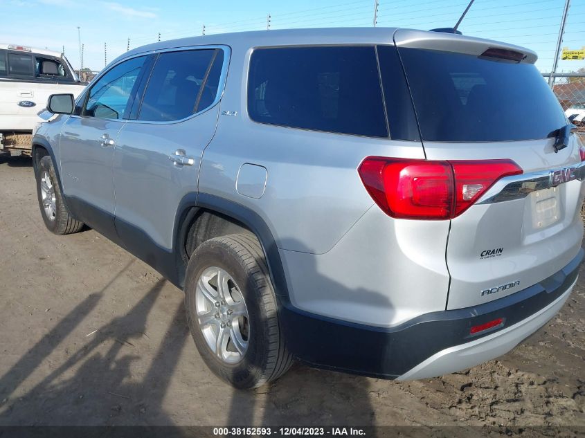 2019 GMC Acadia Sle-1 VIN: 1GKKNKLA5KZ202779 Lot: 38152593