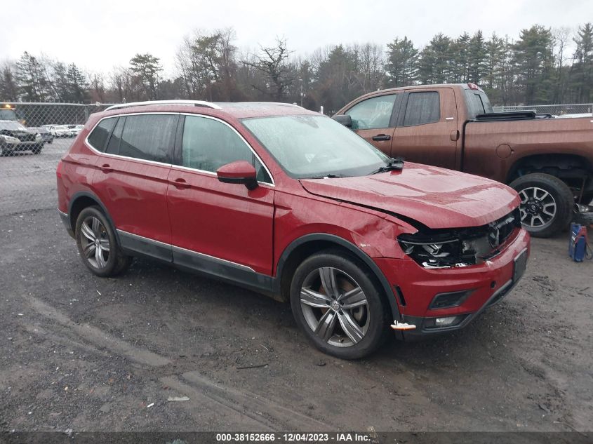 3VV4B7AX0KM180145 2019 Volkswagen Tiguan 2.0T Sel Premium/2.0T Sel Premium R-Line