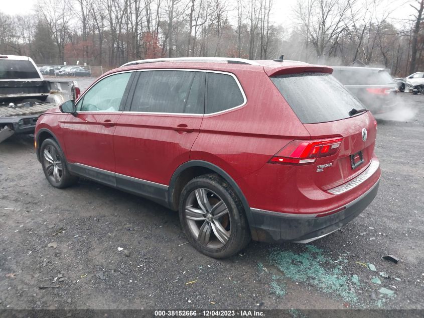 2019 Volkswagen Tiguan 2.0T Sel Premium/2.0T Sel Premium R-Line VIN: 3VV4B7AX0KM180145 Lot: 38152666