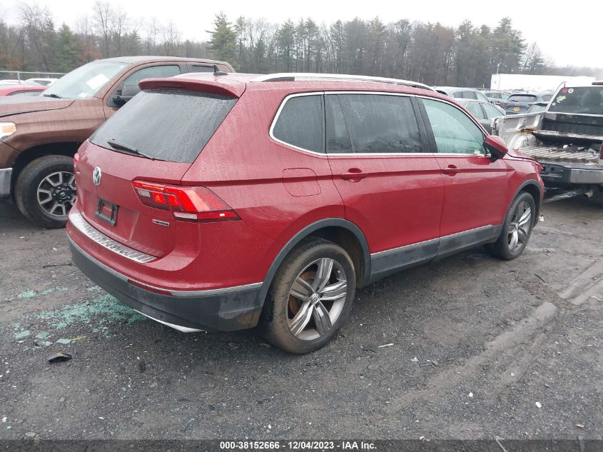 2019 Volkswagen Tiguan 2.0T Sel Premium/2.0T Sel Premium R-Line VIN: 3VV4B7AX0KM180145 Lot: 38152666