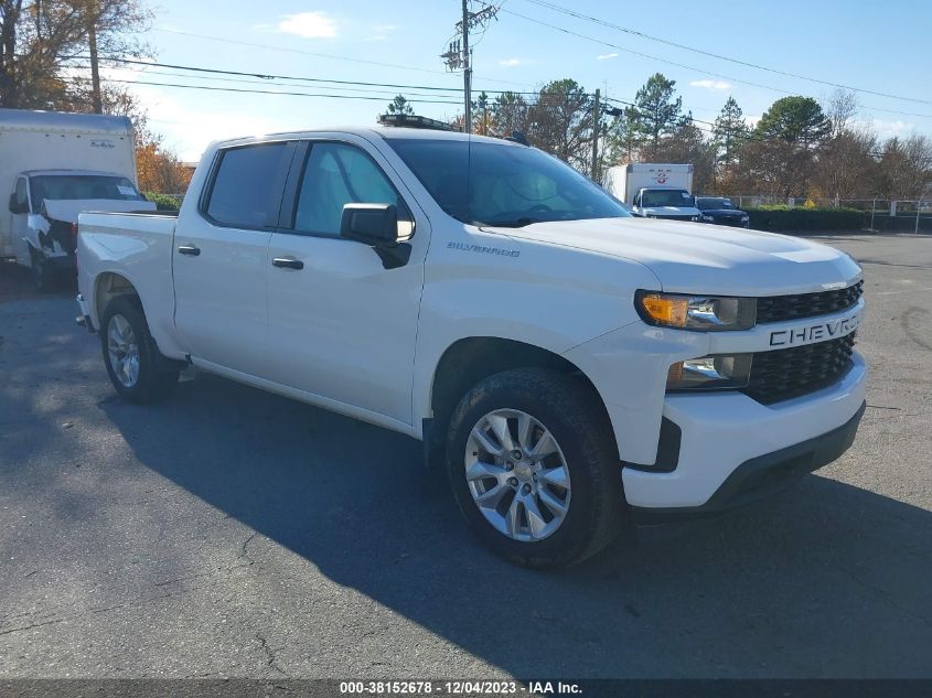 2021 Chevrolet Silverado 1500 2Wd Short Bed Custom VIN: 1GCPWBEK2MZ280881 Lot: 38152678