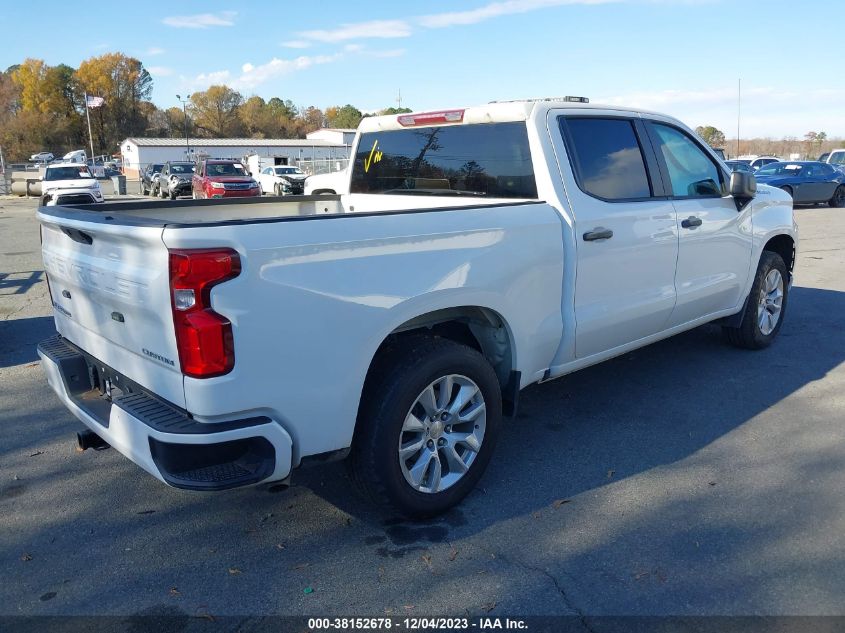 2021 Chevrolet Silverado 1500 2Wd Short Bed Custom VIN: 1GCPWBEK2MZ280881 Lot: 38152678