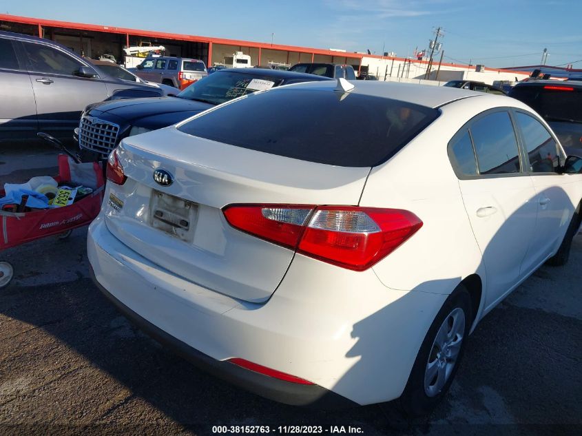KNAFK4A69G5459827 2016 Kia Forte Lx