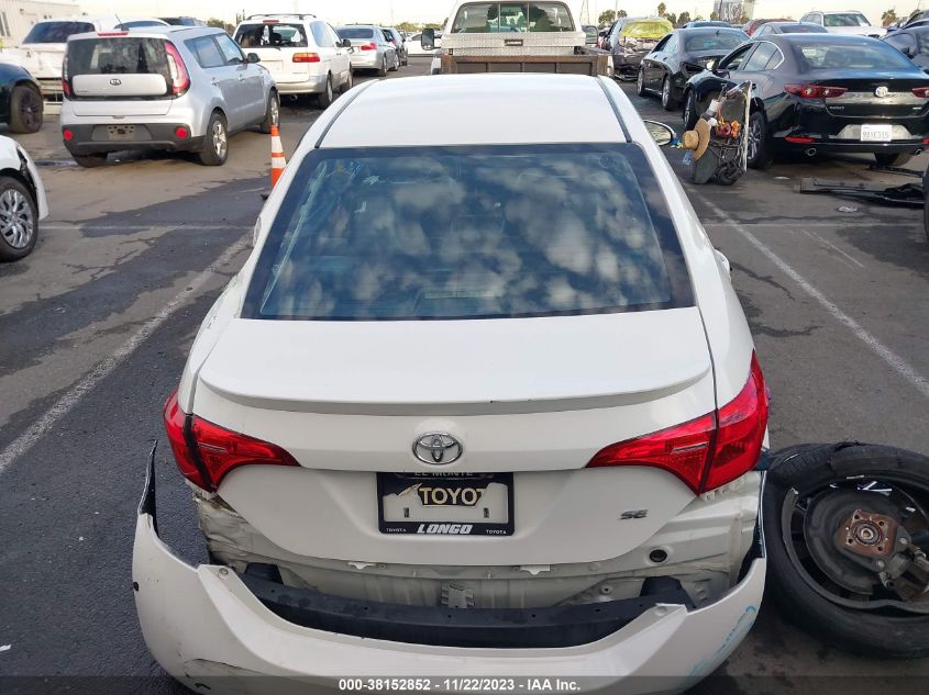 2018 Toyota Corolla Se VIN: 5YFBURHE2JP845358 Lot: 38152852