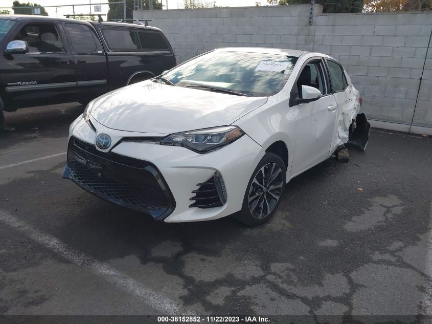 2018 Toyota Corolla Se VIN: 5YFBURHE2JP845358 Lot: 38152852