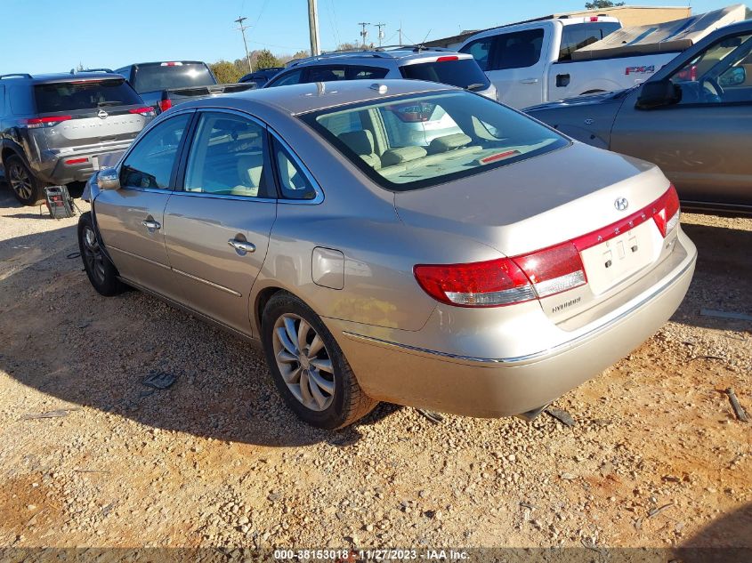 2007 Hyundai Azera Limited/Se VIN: KMHFC46F07A240105 Lot: 38153018