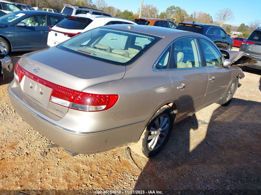 2007 Hyundai Azera Limited/Se VIN: KMHFC46F07A240105 Lot: 38153018