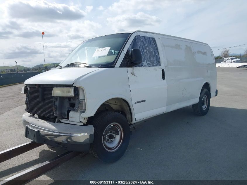 2000 Chevrolet Express VIN: 1GCFG25R3Y1258088 Lot: 38153117