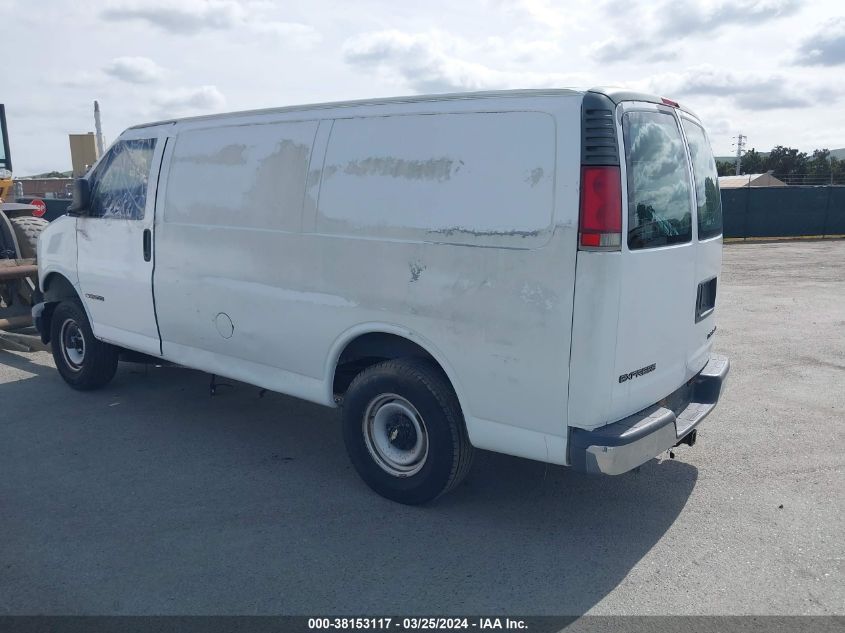 2000 Chevrolet Express VIN: 1GCFG25R3Y1258088 Lot: 38153117